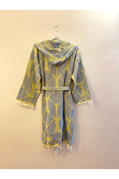 NEMM Hooded Jacquard Cotton Buldan Woven - Robe Design