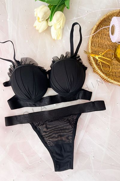 Lola Of Shine Σετ Grace O'Malley Lace Bralet και εσώρουχα