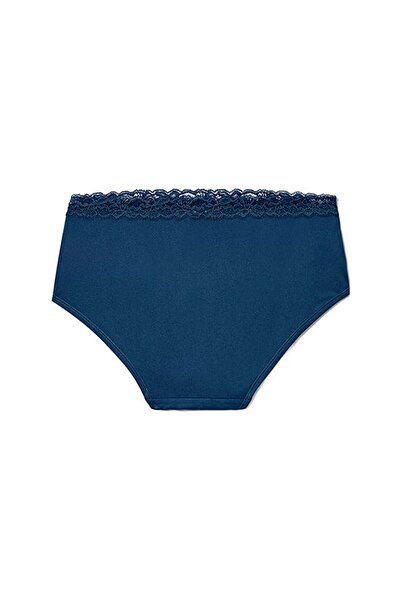 Tchibo Women 5 Pieces Solid Pantys, Navy Blue