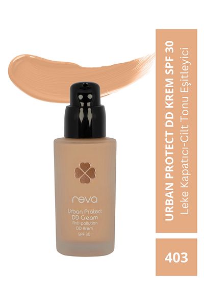 REVA Anti-Pollution Dd Cream - Urban Protect Dd Cream Medium No: 403 - Vegan & Clean Content