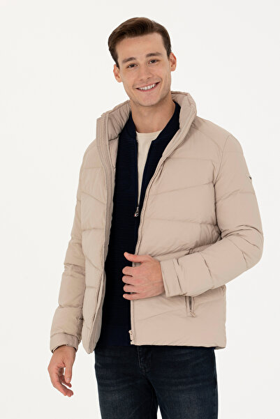 U.S. Polo Assn. معطف حجري للرجال 50269807 -VR049