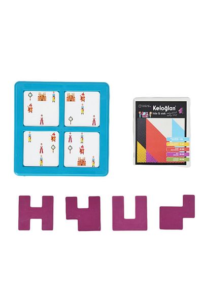 Zetzeka Keloğlan Puzzle Brain Teaser and Mind Game 3 Years Old 1 Player