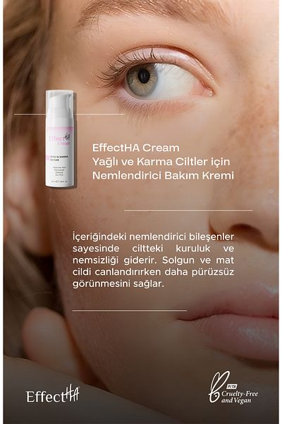 EffectHA Moisturizing Care Cream - Cream for Oily & Combination Skin