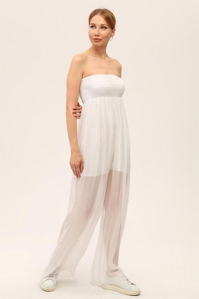 HomeStore ElbisesiTrägerloses Tulum-Kleid