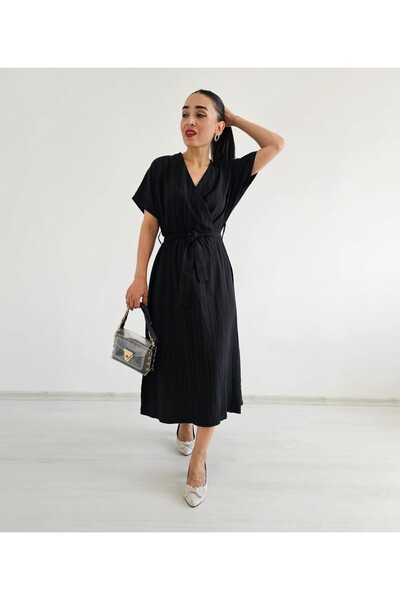 Altı Üstü Butik Rochie cu curea dublu