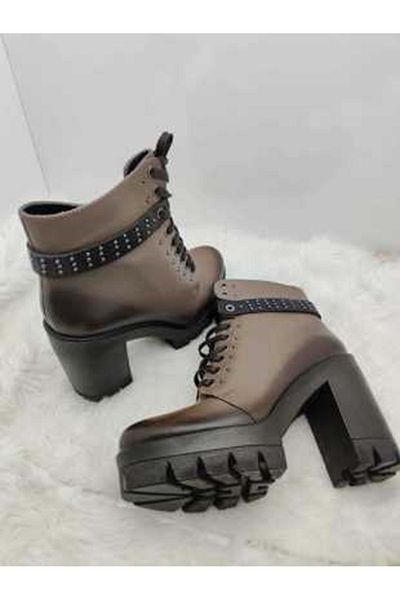 ÇİĞDEM KUNDURA Γυναικείες μπότες Çiğdem Real Leather Mink