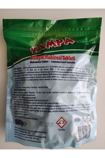 TAMPA Dishwasher Tablet All in One