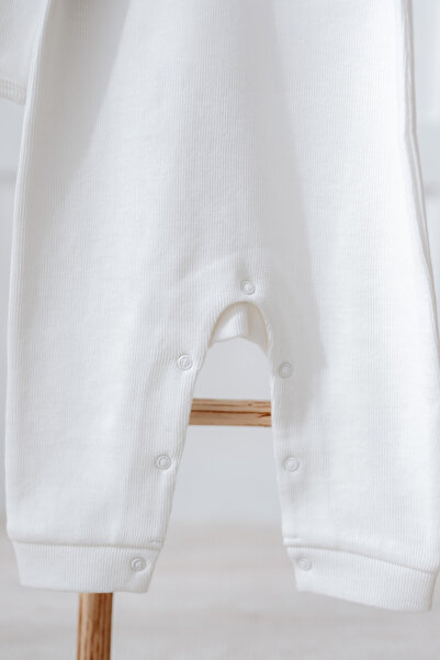 Lilabio 100% Organic Cotton Long Sleeve Christmas Themed Baby Romper