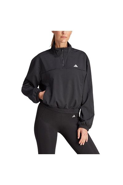 adidas AEROREADY Train Essentials Tkaný top se zipem na čtvrtiny