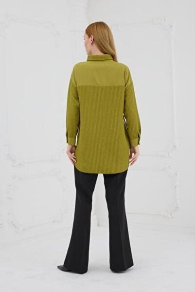 Moodbasic Girling Detailed Quilted Shirt