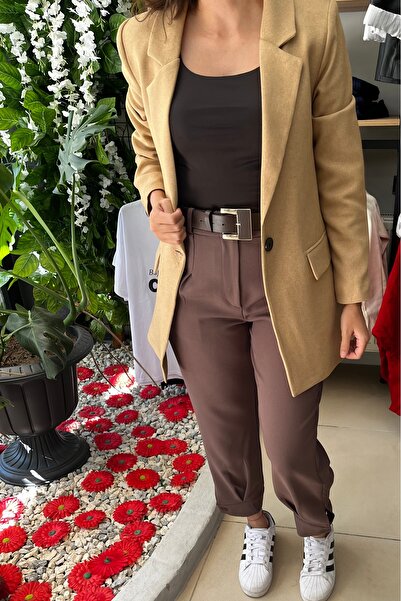 Marka Yün Efekt Blazer Ceket