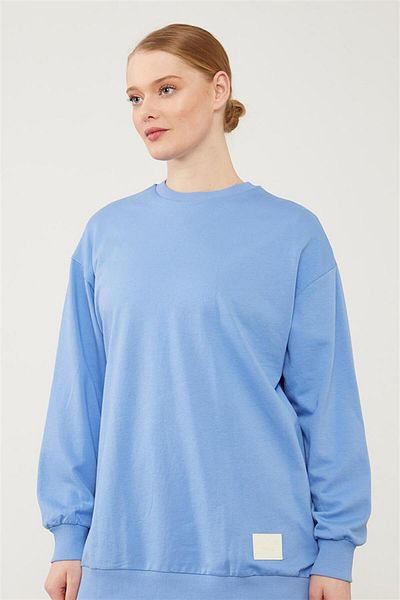 Levidor shirtLevidor Benetton – Geripptes Basic-Sweatshirt mit Fahrradkragen