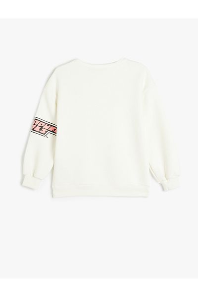 Koton Powerpuff Girls Licensed Long Sleeve Sweatshirt - Crew Neck