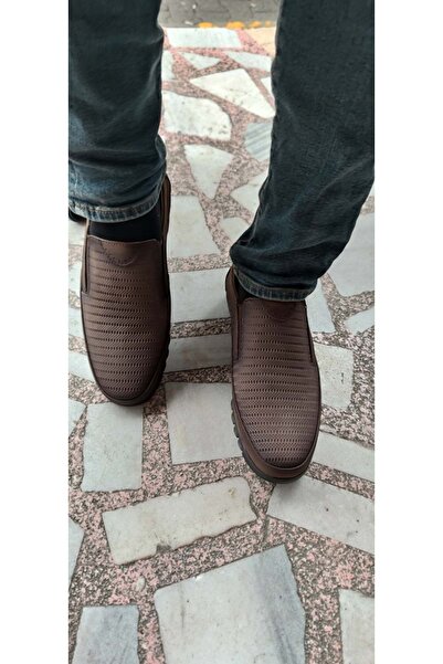 ÇİĞDEM KUNDURA ÇİĞDEM AYALP KAHVERENGİ NUBUK DERİ BAĞSIZ AYAKKABI