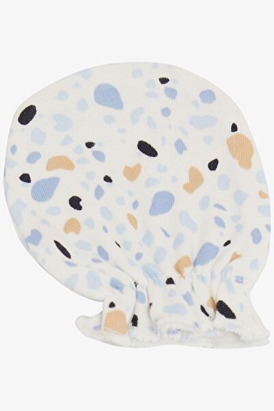 Breeze White Gloves Patterned Newborn Baby