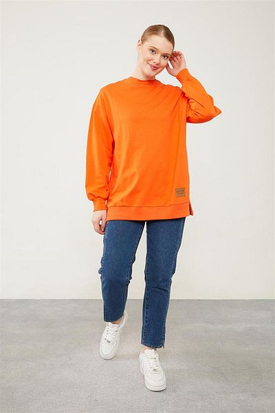 Levidor shirtLevidor Benetton – Geripptes Basic-Sweatshirt mit Fahrradkragen