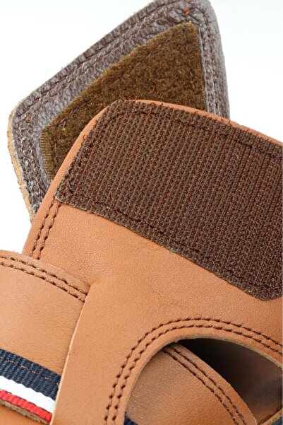 U.S. Polo Assn. DEAN HAKİKİ DERİ BANTLI TABA ANATOMİK ERKEK TERLİK