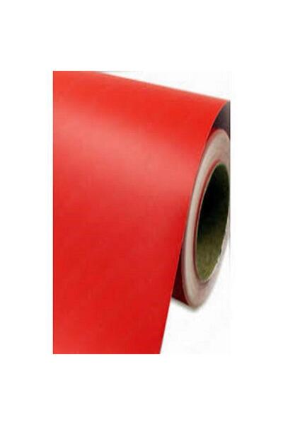 Ecce Red Mat Foil - 122 Cm X 2 Mt, Self-adhesive Coating
