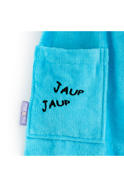 Milk & Moo Milk&Moo Cool Coala Kinder Bademantel, Baumwolle, Türkis, 5-6 Yıl