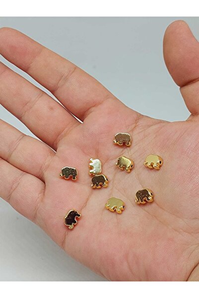 Yasamtohumu Pozlaćeni odstojnik u obliku slona/2 komada (53130)