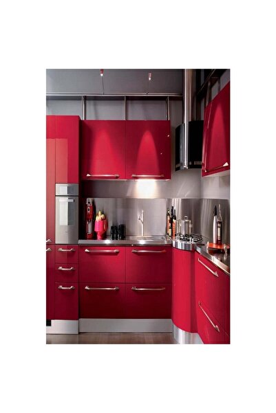 Ecce Red Mat Foil - 122 Cm X 2 Mt, Self-adhesive Coating