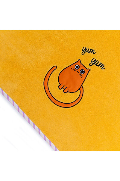 Milk & Moo Baby Blanket Chubby Cat