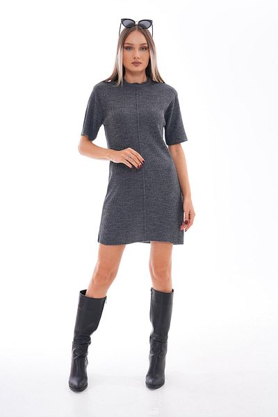 ŞİMAL Rochie tricotată scurtă de damă 245156   -