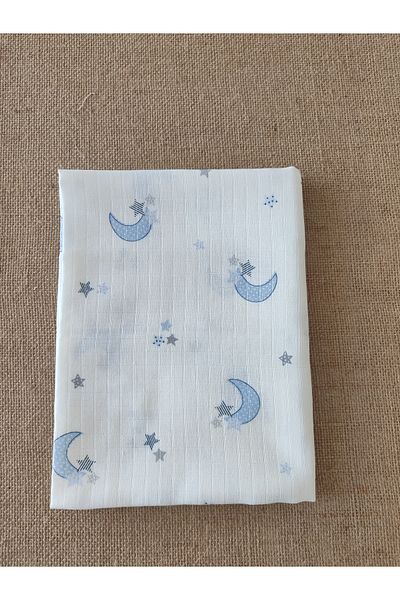 Alpıno Newborn Baby Blanket - 100% Cotton, Muslin Blanket, 85cm X 85cm