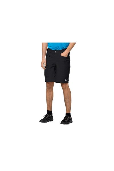 Jack Wolfskin Šortky pro Herren in schwarz
