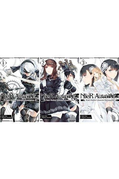 Komikşeyler Yayıncılık NieR: Automata  Pearl Harbor Çıkarma Operasyonu 1-2-3 ...