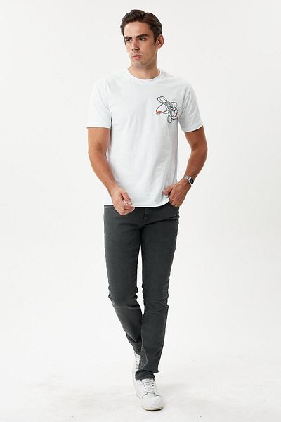 Twister Jeans Ανδρικό παντελόνι Panama - 773-04 Anthracite