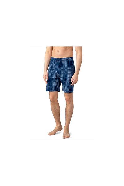 MEY Pyjama Kurz ’für Herren In Blau’