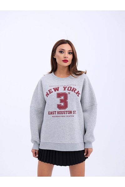 Store Φούτερ 6730 Model Sweat-Gray Color