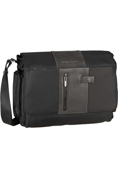 PIQUADRO 1592 Model Short Postman Umhängetasche