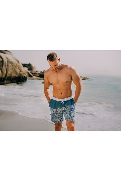 Guggen Mountain Pyjama Kurz Für Herren In Grau