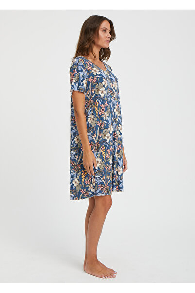 CAROLINE Short Sleeve Buttoned Nightwear