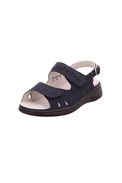 Waldläufer Pantofi wedge - Albastru - Flat