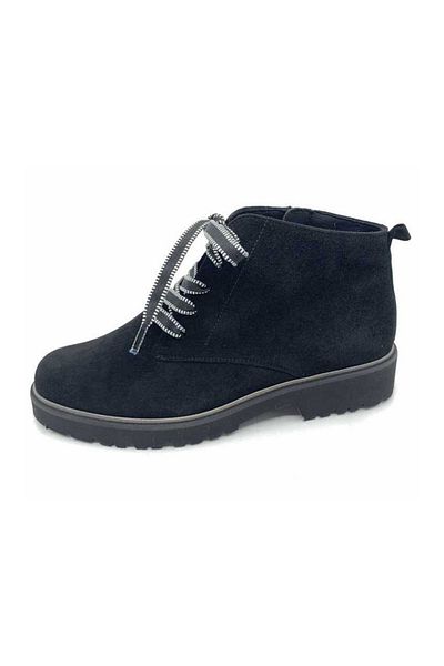 Semler Schnür-stiefeletten Für Damen In Schwarz