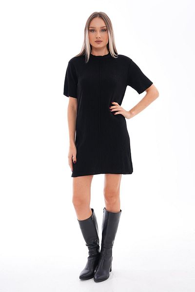 ŞİMAL Women's Short Knitwear Knitted Dress 245156   -