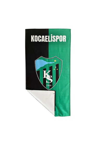 Cix Spor Πετσέτα με άδεια Kocaelispor Πράσινο-Μαύρο