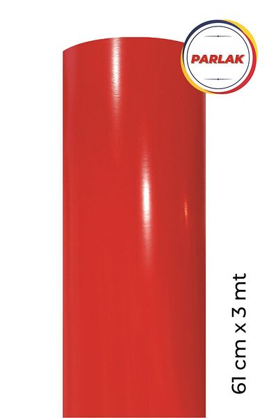 Ecce Folie de acoperire autoadeziva rosu stralucitor 61 Cm X 3 Mt
