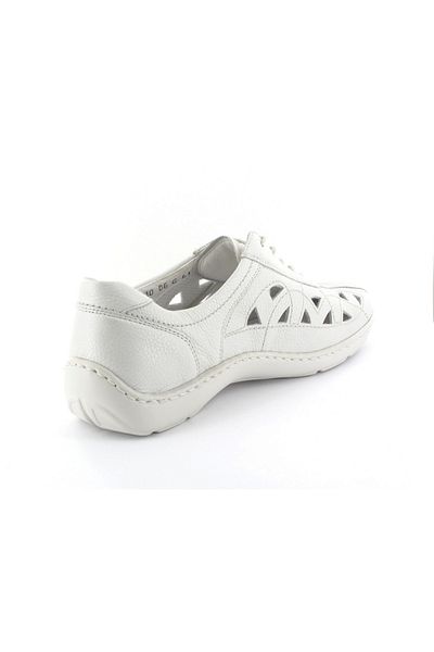 Waldläufer Komfort Schnürer ’für Damen In Offwhite’