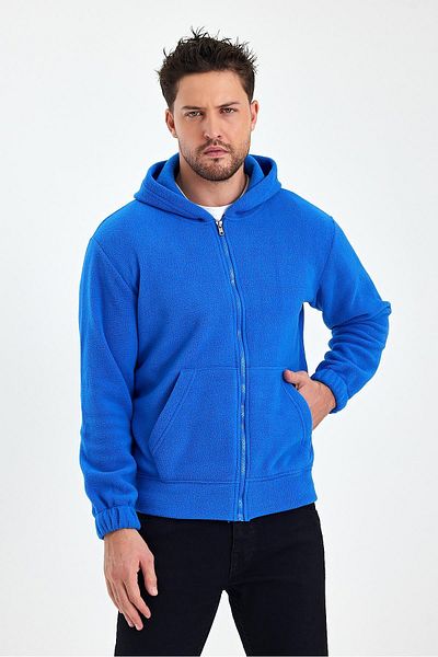 yakamor Men's Zippered Sleeve Elastic Sweat