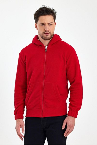 yakamor Men's Zippered Sleeve Elastic Sweat
