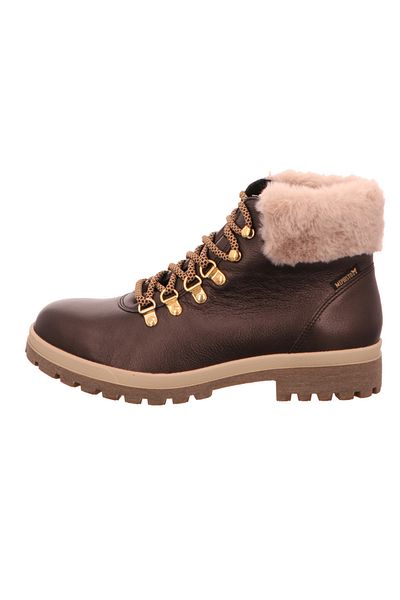 Mephisto Schnür-Stiefeletten für Damen v hnědé barvě