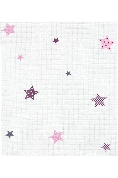 Alpıno Newborn - Muslin Blanket and Blanket (100% Cotton Baby Blanket, 85cm X 85cm)