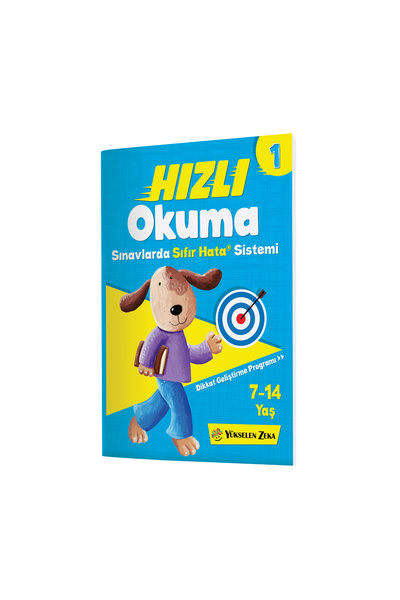 yükselen zeka Hızlı Okuma – Sınavlarda Sıfır Hata Sistemi (7-14 Yaş)