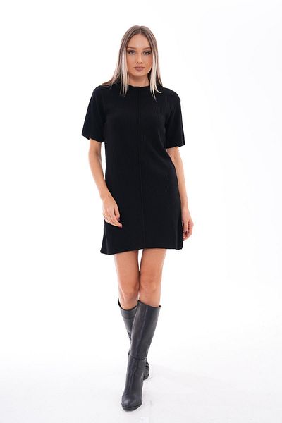ŞİMAL Women's Short Knitwear Knitted Dress 245156   -
