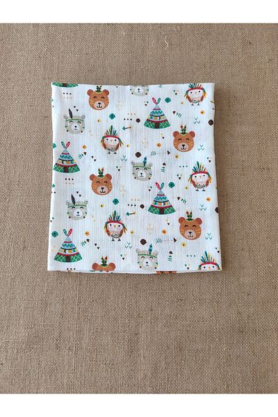 Alpıno Muslin Cover Baby Blanket 110*110 Cm Baby