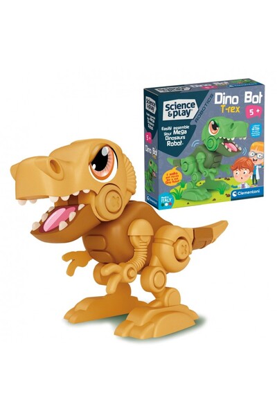 CLEMENTONI Bilim ve Oyun: Robotics Dino Bot T-Rex